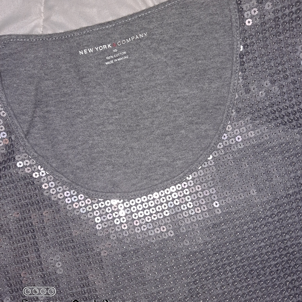 New York Company Quarter Length Shirt